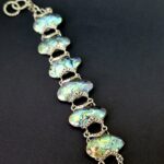 Браслет "6 ракушек", камень перламутр, Арт. НГ-13020