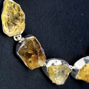 Браслет НГ-13042, камень цитрин дичка, 20 см