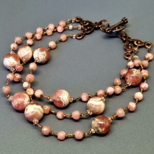 Браслет из родохрозита, Аида-9948