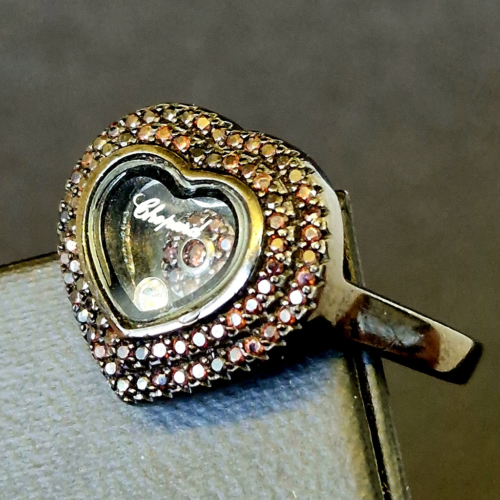 Кольцо НГ-8690, камни гранат, циркон, размер 18,5