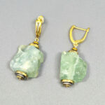 Серьги "Лорена", камень флюорит, Арт. АП-15179