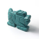 Статуэтка из камня бирюза, "Дракон из натуральной бирюзы", Арт. НГ-14319б