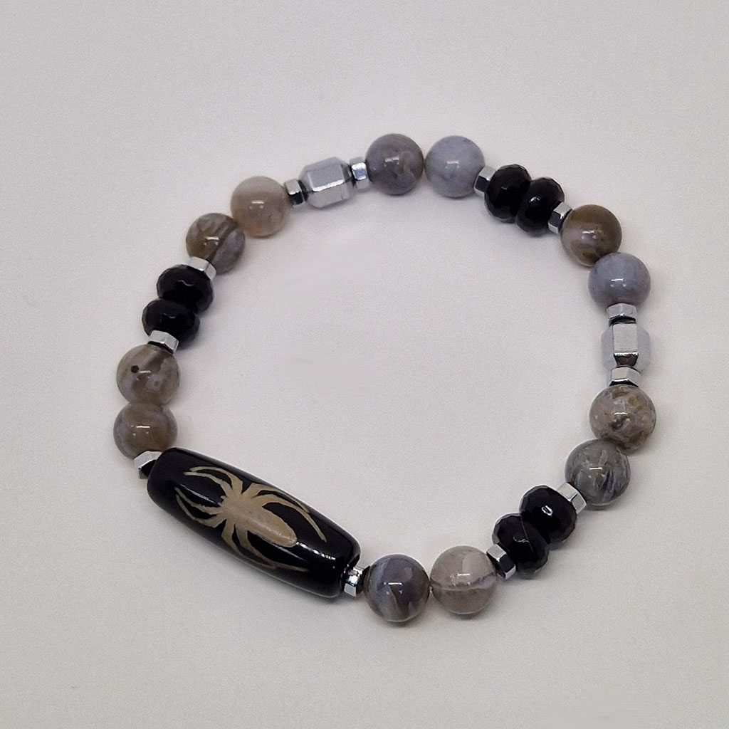 Браслет из камня агат, Фарт, Арт. АП-18379