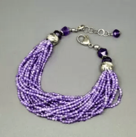 браслет из циркона бохо шик