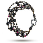 Браслет турмалин шпинель красная фото 1